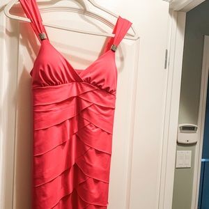 Hot Pink Cocktail Dress